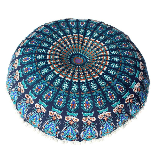 Oversized Mandala Floor Pillow Cover