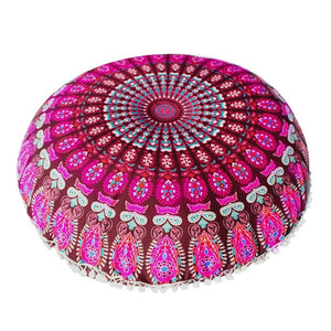 Oversized Mandala Floor Pillow Cover