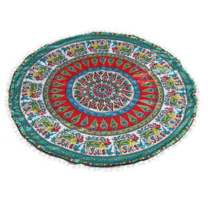 Oversized Mandala Floor Pillow Cover