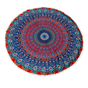Oversized Mandala Floor Pillow Cover