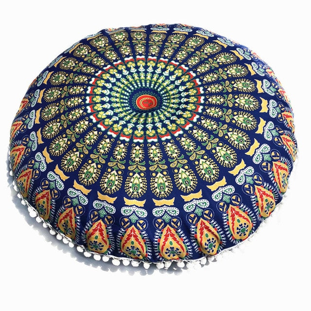 Oversized Mandala Floor Pillow Cover