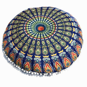 Oversized Mandala Floor Pillow Cover