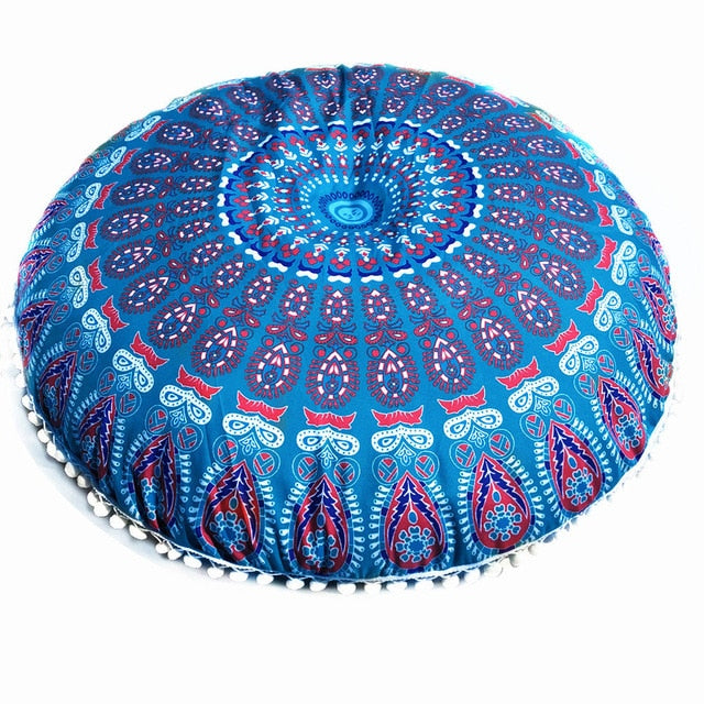 Oversized Mandala Floor Pillow Cover