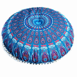 Oversized Mandala Floor Pillow Cover