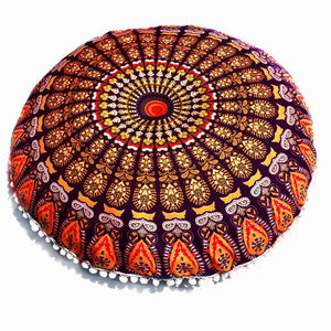 Oversized Mandala Floor Pillow Cover