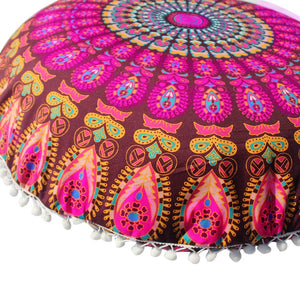 Oversized Mandala Floor Pillow Cover