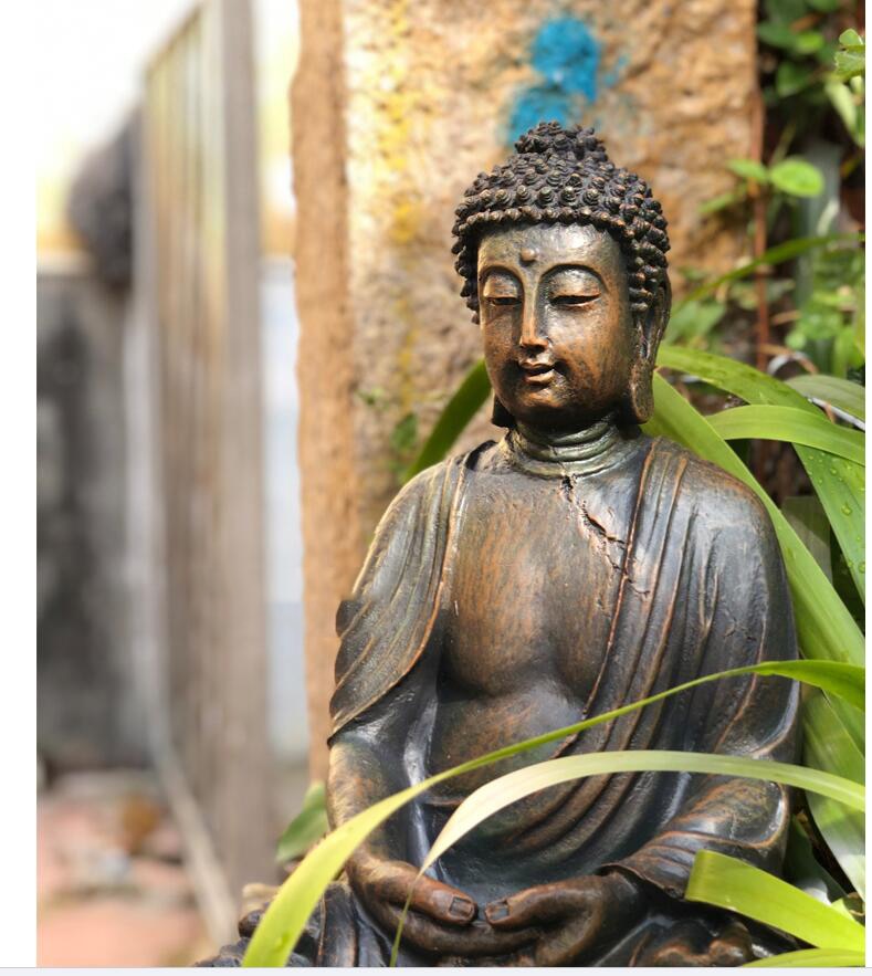Southeast Asian Retro Resin Buddha