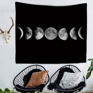 Moon Tapestry Wall Hanging