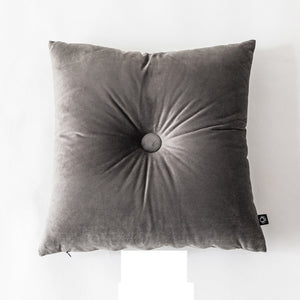 Handcrafted Soft Velvet Button Floor Cushion