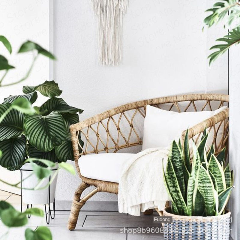 Rattan Chair with Cushion