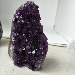 Natural Amethyst Crystal Quartz Cluster