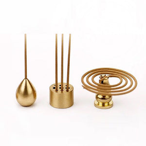 3pc/set Brass Incense Holder